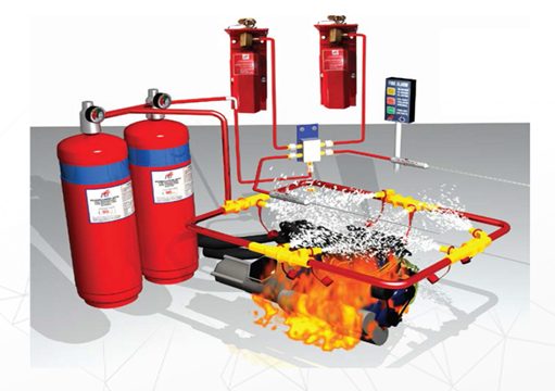 bahan fire suppression system